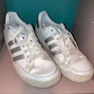 Silver Adidas Sneakers